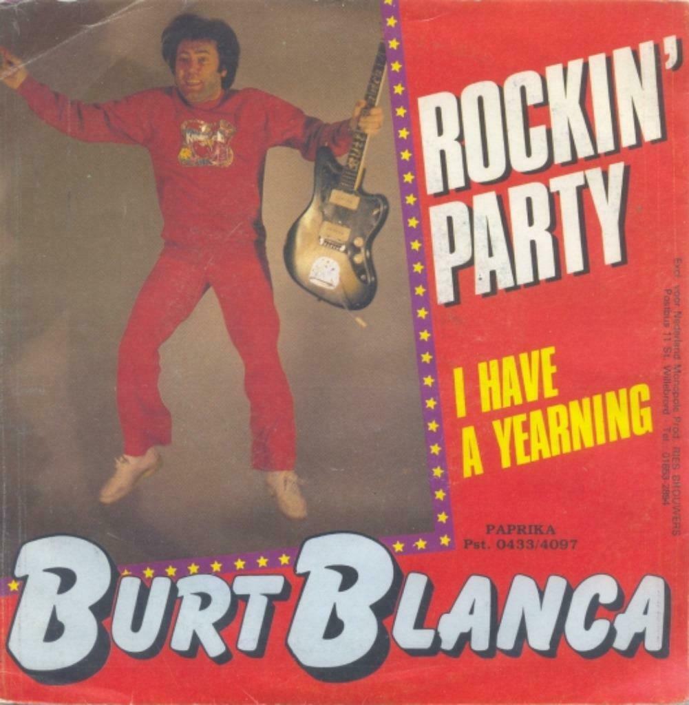 Burt Blanca – I have a yearning – Single, Enlèvement ou Envoi, Single, Utilisé, Pop