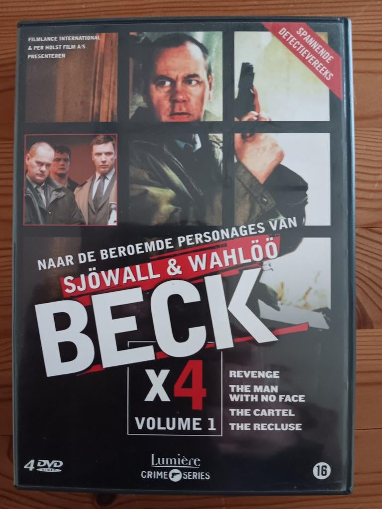 Beck: Volume 1 - 4 DVD's, Cd's en Dvd's, Ophalen, Gebruikt
