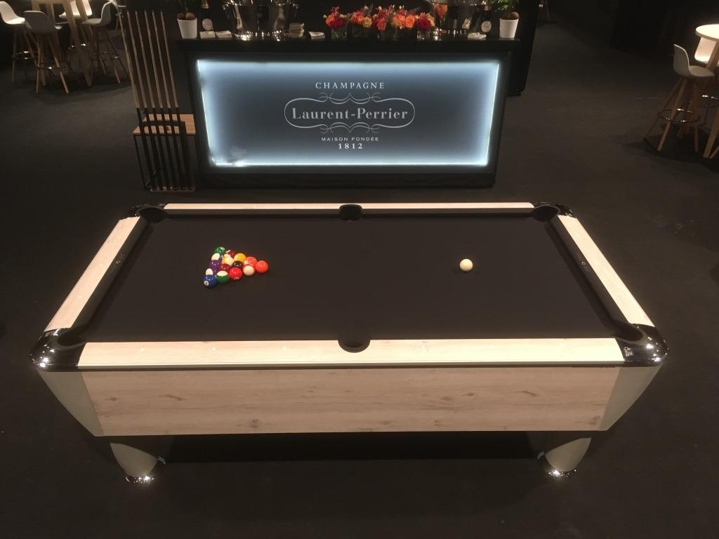 Pooltafel Sam, kleur: Polar, Sport en Fitness, Ophalen of Verzenden, Nieuw, Pooltafel