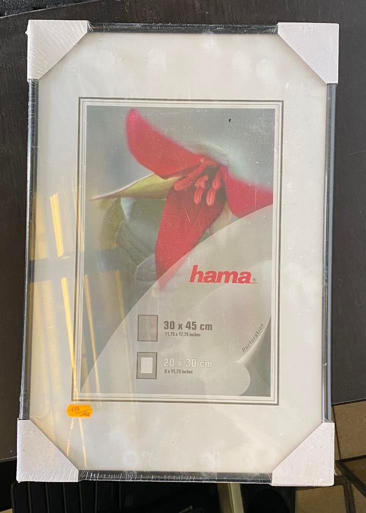 VENDRE : Cadre photo alu Hama noir 30x45 cm - ÉTAT NEUF !, Ophalen, Nieuw