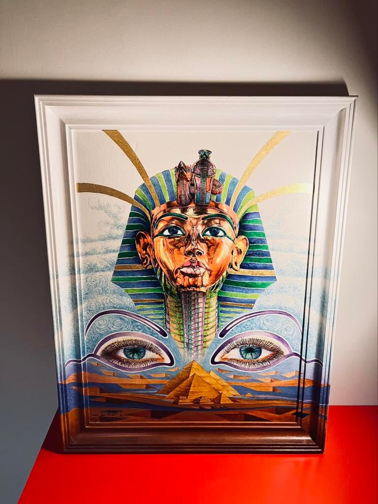 Egyptian Pharaoh, Antiek en Kunst, Ophalen of Verzenden