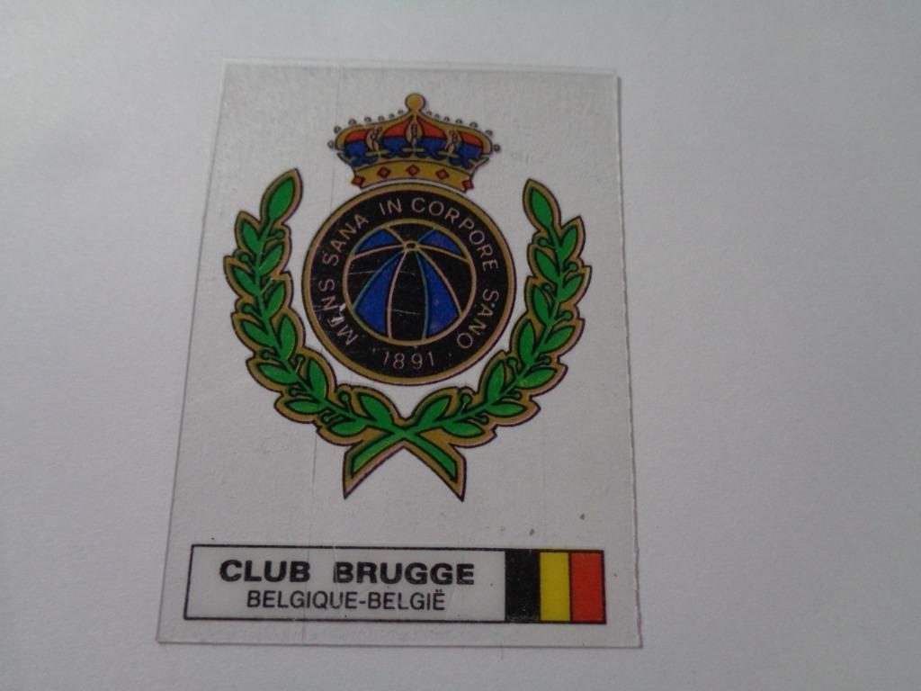 PANINI CLUB BRUGGE serie GOAL anno 1983 zeer zeldzaam, Ophalen of Verzenden, Nieuw, Plaatje