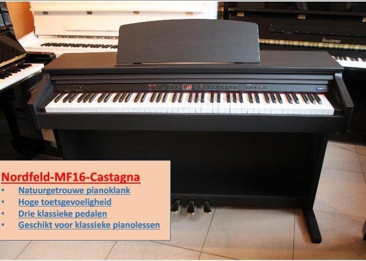 Nieuwe digitale piano's in huurkoop, 49eu/maand!, Verzenden, Wit, Digitaal, Nieuw