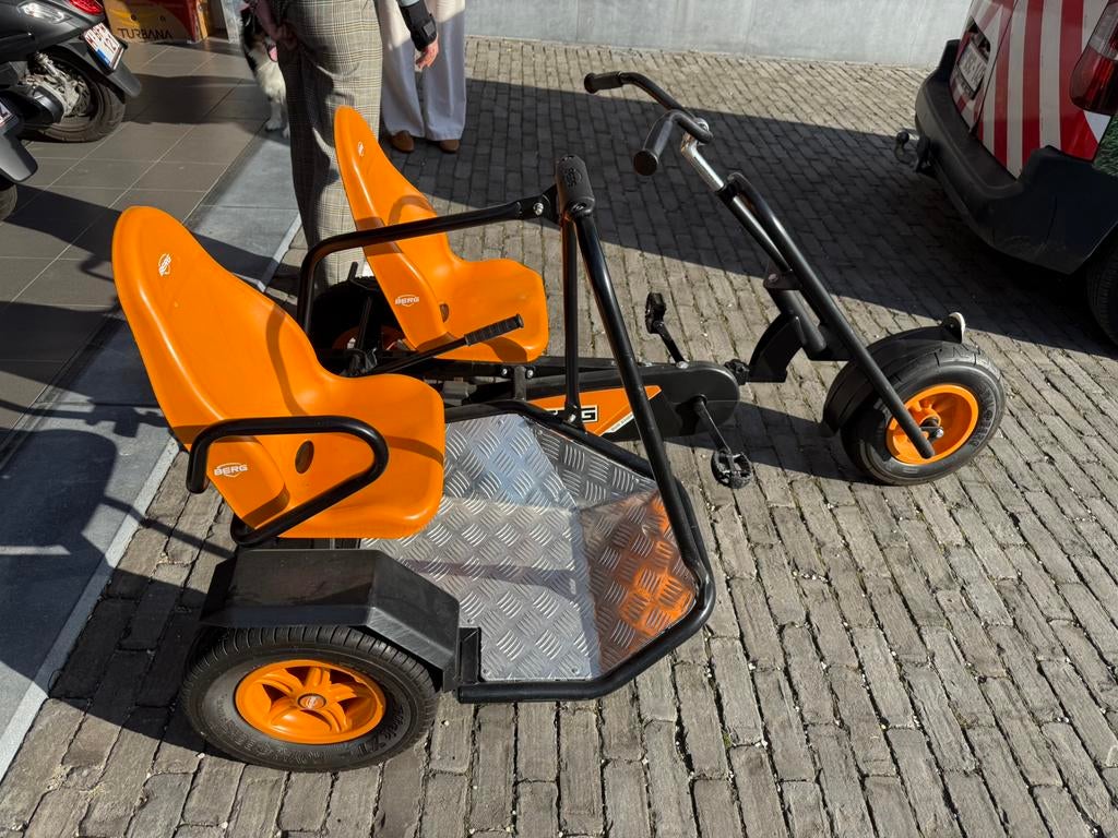 Berg gocart -zijspan, Ophalen, Zo goed als nieuw, Berg