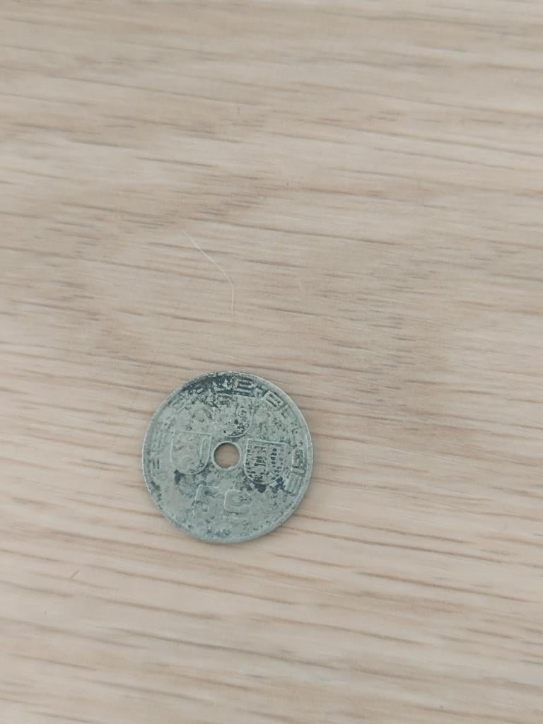 Pièces de monnaie de 50 cent belge de 1938, Enlèvement