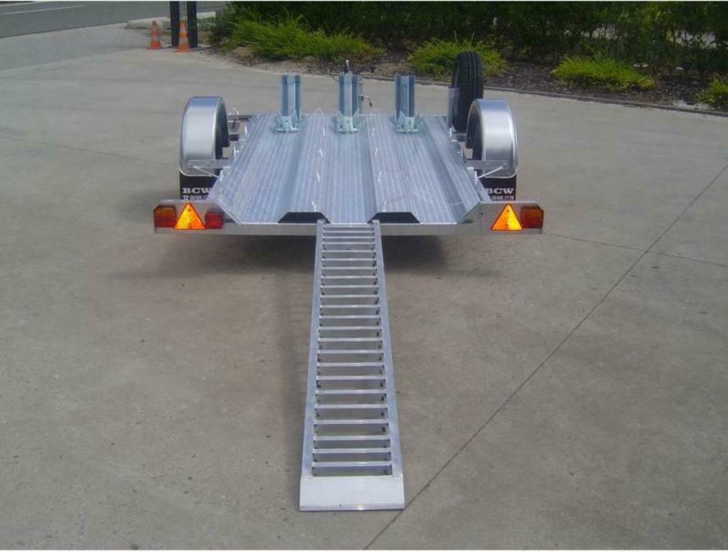 Professionele Motortrailer TE HUUR voor 2 zware motoren, Diensten en Vakmensen, Auto en Motor | Monteurs en Garages