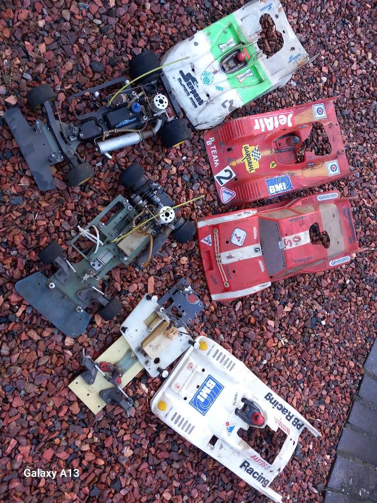 Vintage auto's rc oa van serpent, Hobby en Vrije tijd, Ophalen of Verzenden