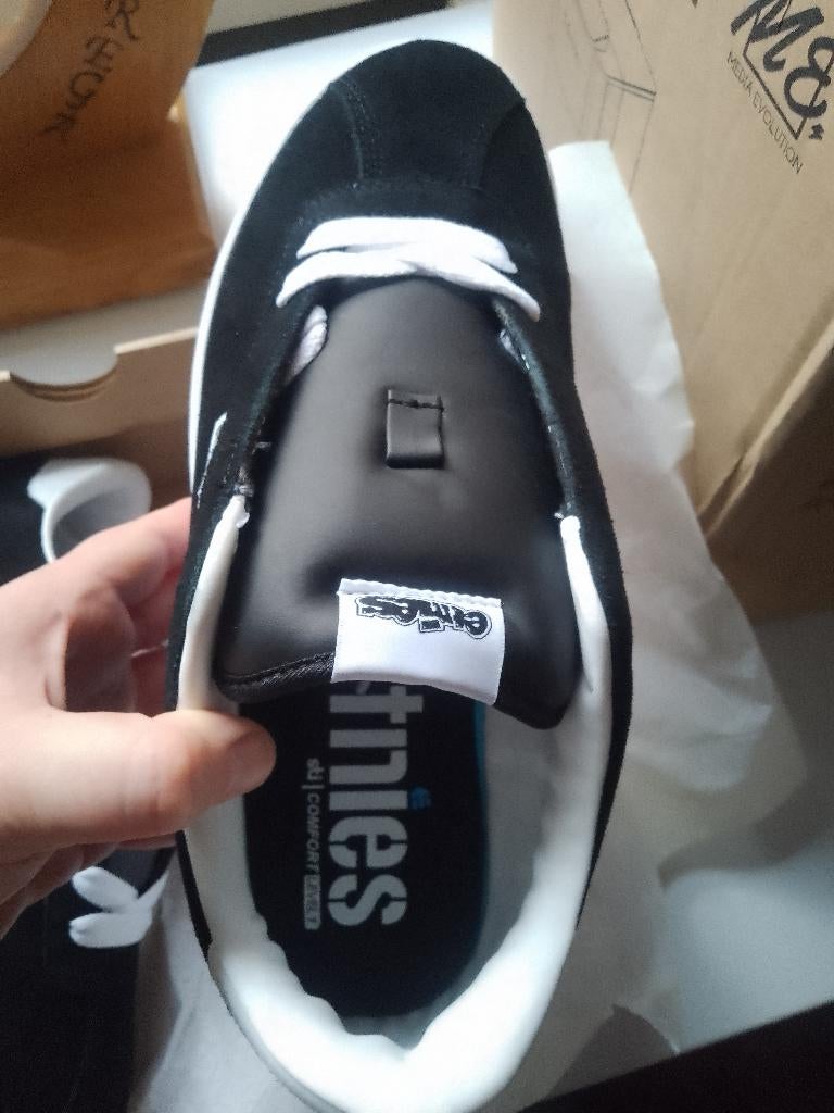 nieuw 44 etnies scam sneakers skateschoenen in doos, Neuf, Etnies, Baskets, Noir
