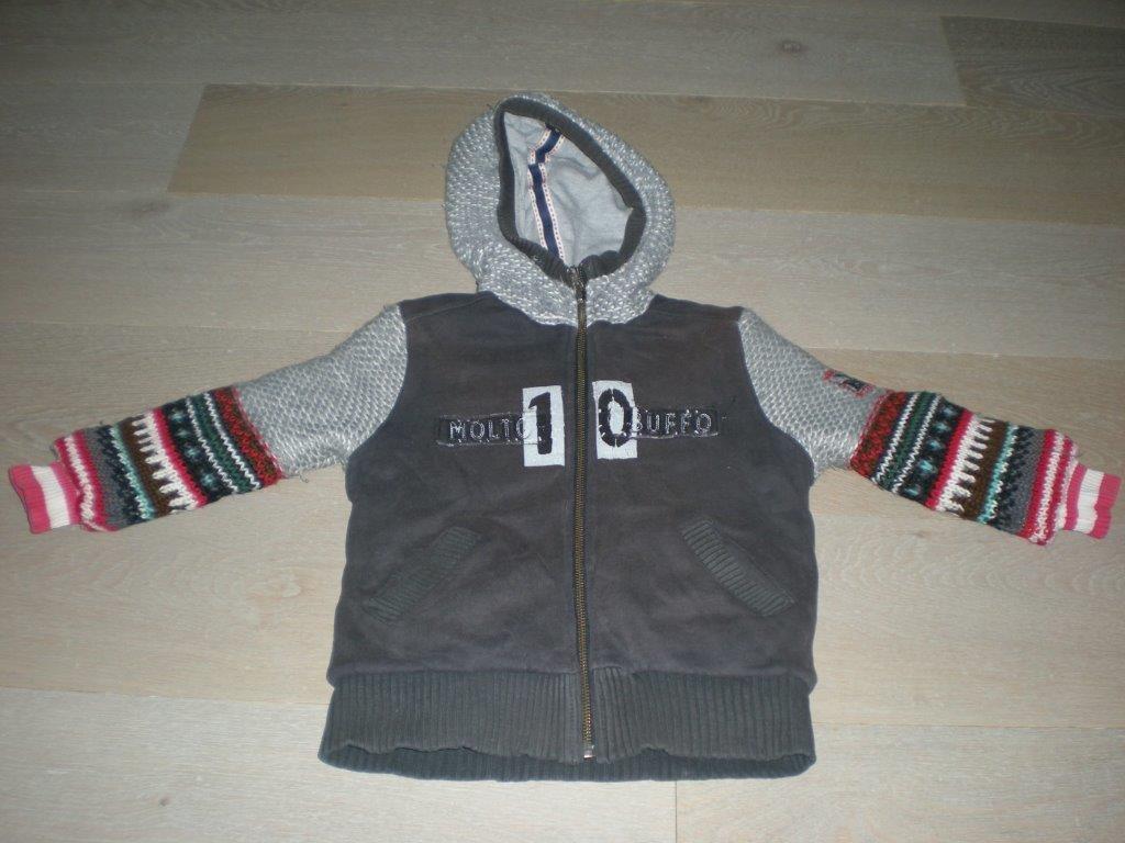 Warme winterjas Molto Buffo - maat 104, Kinderen en Baby's, Ophalen of Verzenden, Gebruikt, Jongen, Jas