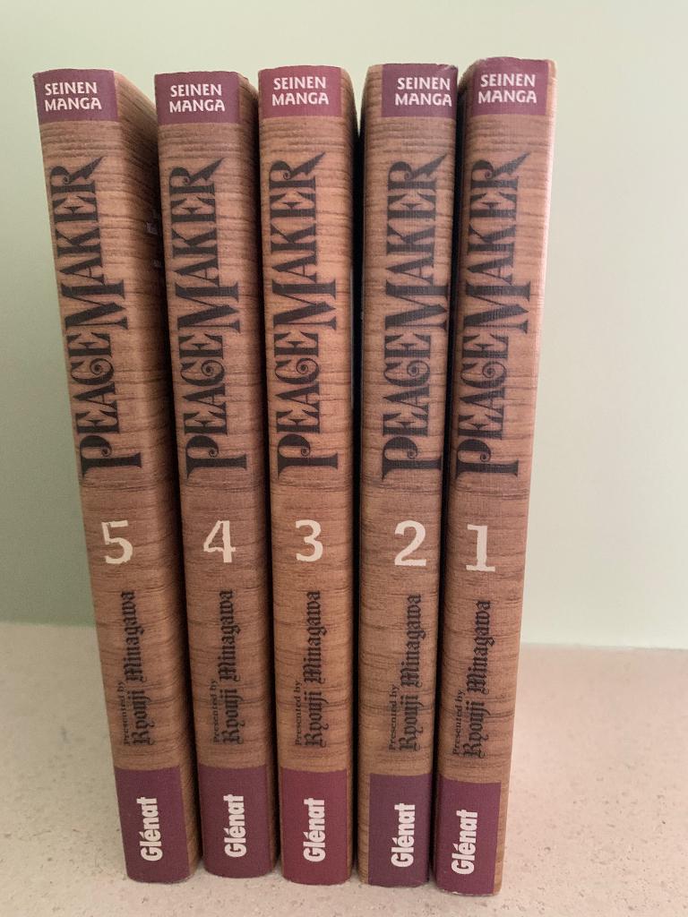 Manga Peace Maker / Volume 1 tot 5, Meerdere comics, Ophalen of Verzenden, Gelezen