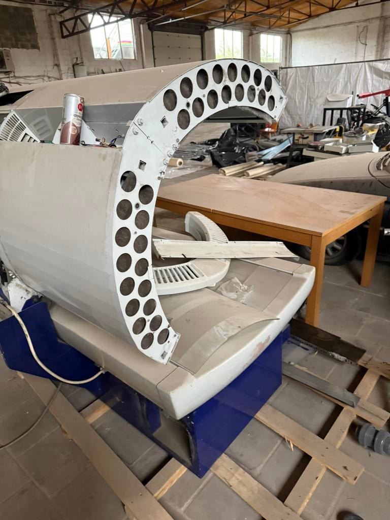 Solarium, Electroménager, Solarium, Banc solaire & Bronzage facial, Enlèvement, Utilisé, Banc solaire double, 15 lampes ou plus