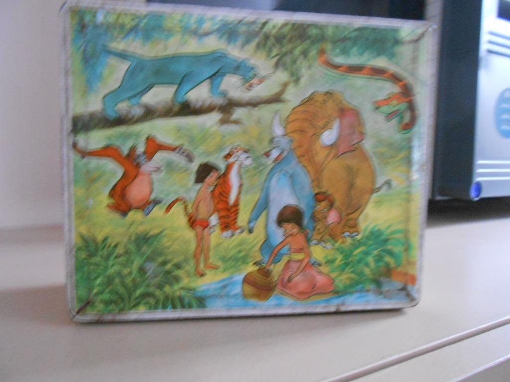 Walt disney . Blikken doos . Rombouts ., Verzamelen, Disney, Ophalen of Verzenden