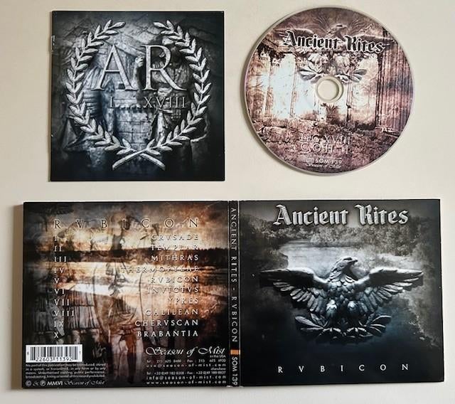 CD ANCIENS RITES - RUBICON - RUBICON, Enlèvement ou Envoi, Utilisé