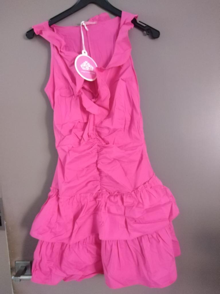 feestjurk fornarina maat S  nieuw (doos maart 2025), Neuf, Enlèvement ou Envoi, Rose, Taille 36 (S)