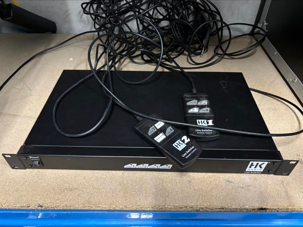 HK Audio Line Switcher, Muziek en Instrumenten, Ophalen of Verzenden, Zo goed als nieuw