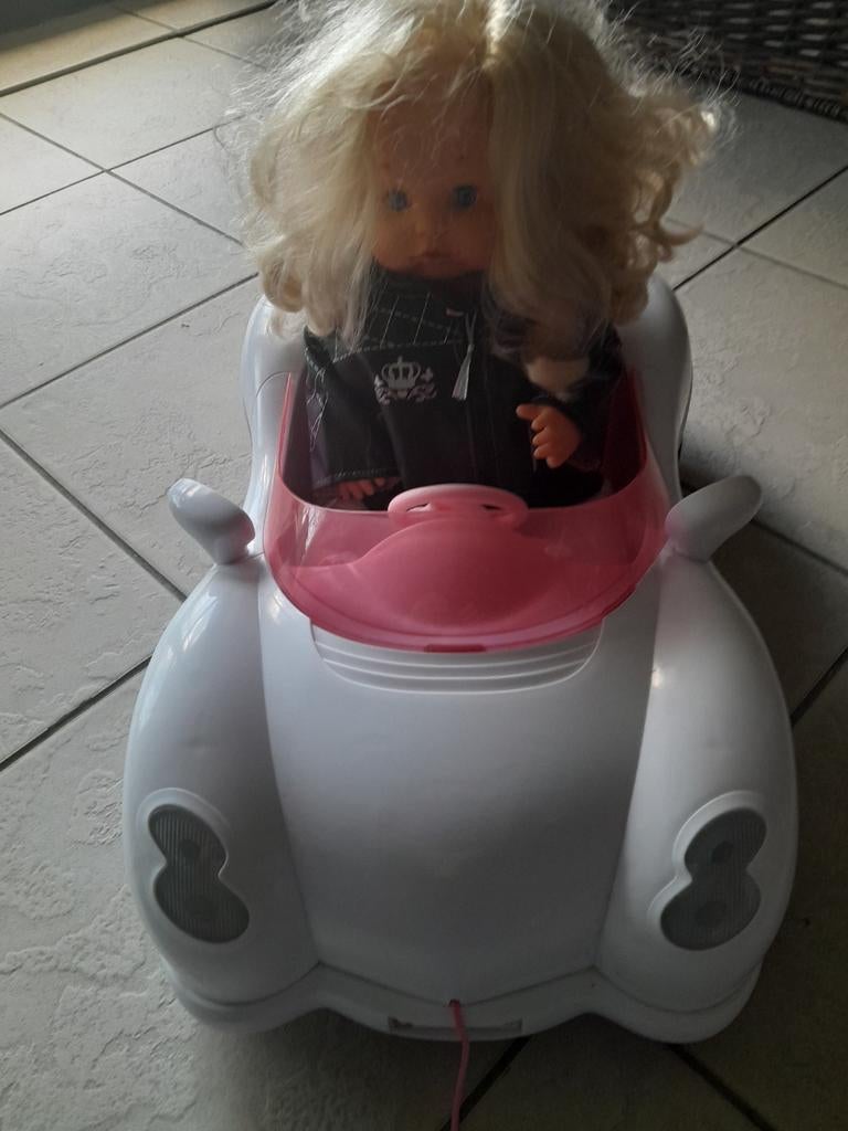 Babyborn auto met pop, Kinderen en Baby's, Speelgoed | Poppen, Ophalen, Gebruikt