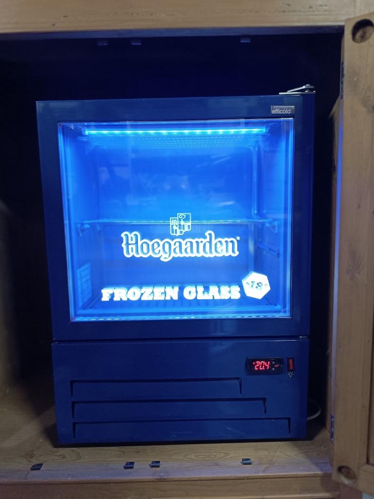 Glazenkoeler - glazen vriezer, Ophalen, Zo goed als nieuw