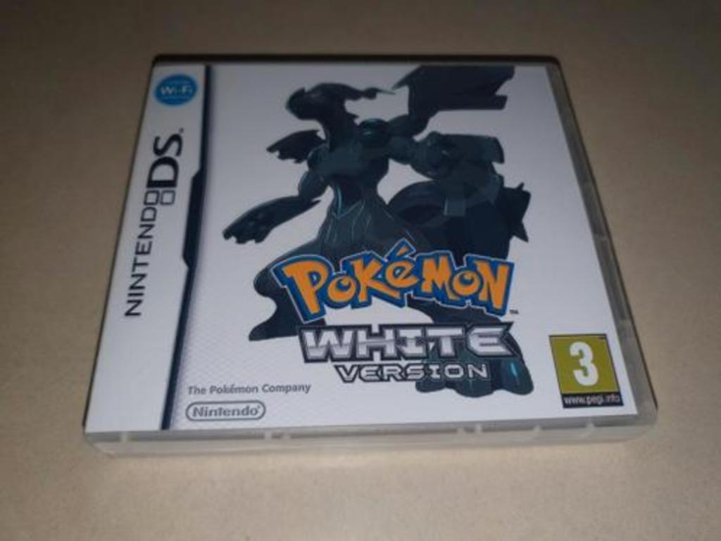Pokemon White Version DS Game Case, Envoi, Comme neuf