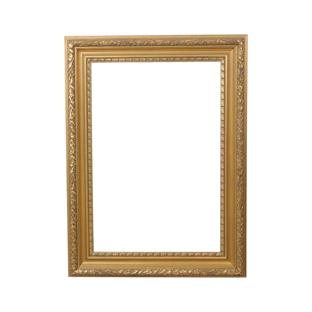 Klassieke Oude Houten Barok Rococo Stijl Lijst Goud 71x53cm, Gebruikt, Ophalen of Verzenden, Nvt, Nvt