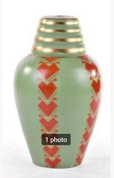 vase en Saint-Ghislain emile lombart, Antiek en Kunst, Ophalen of Verzenden