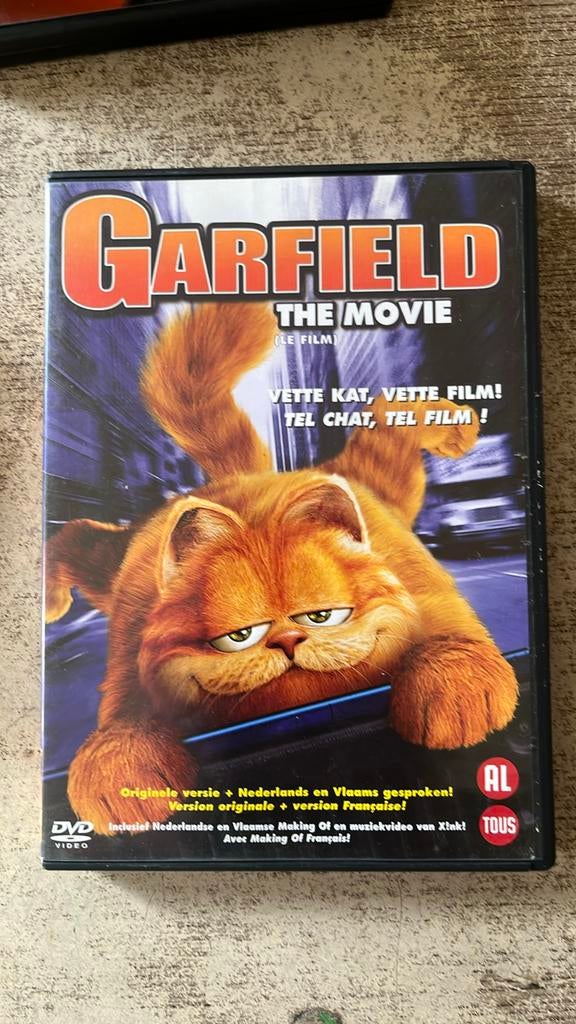 DVD - Garfield -The Movie, Ophalen of Verzenden, Zo goed als nieuw