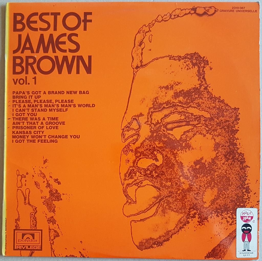 LP James Brown ‎- Best Of James Brown - Vol. 1 - année?, Enlèvement ou Envoi, Comme neuf, 12 pouces