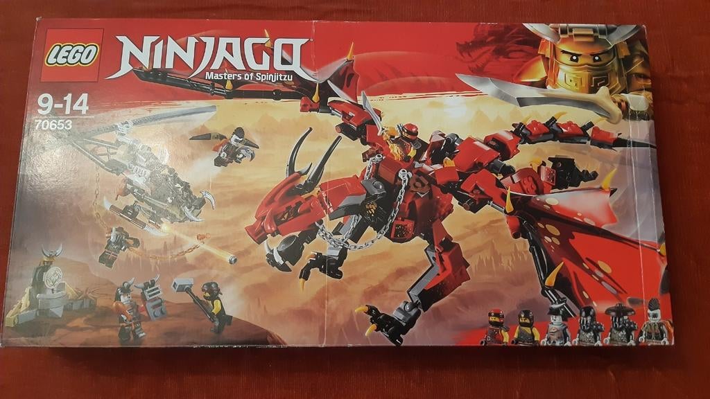 Lego ninjago 70653, Ophalen of Verzenden, Gebruikt, Lego