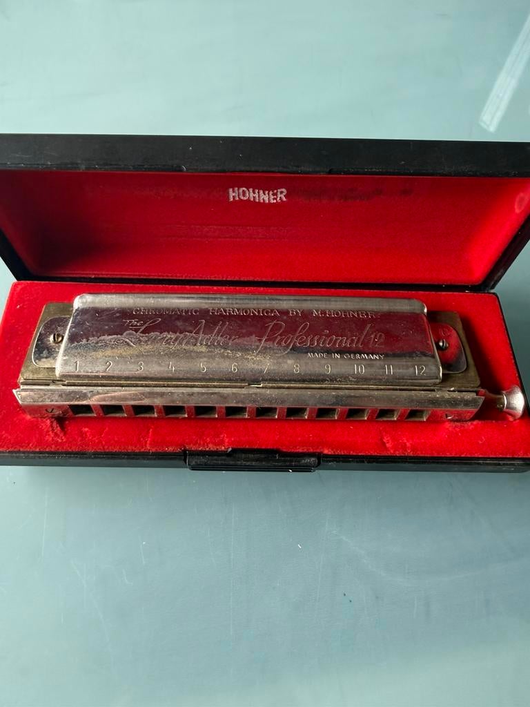 Mondharmonica, Ophalen of Verzenden, Gebruikt, Met koffer of doosje