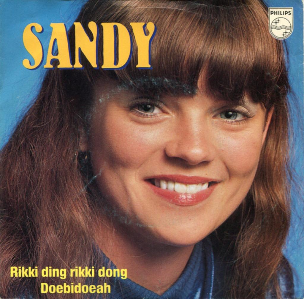 Sandy  – Rikki Ding Rikki Dong, 7 inch, Single, Ophalen of Verzenden, Zo goed als nieuw