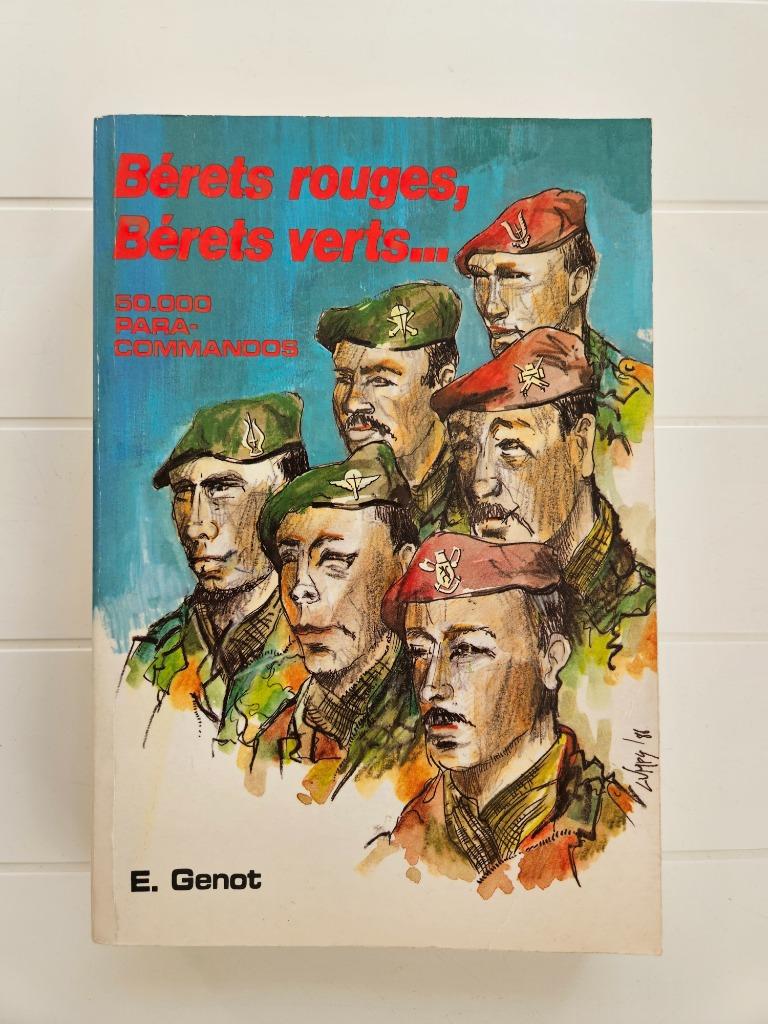 Rode baretten, groene baretten 50.000 para-commando's, Boeken, Gelezen, Ophalen of Verzenden, Algemeen, E. Genot