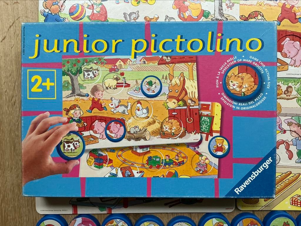 Junior Pictolino +2 premier puzzle, Enlèvement, Comme neuf