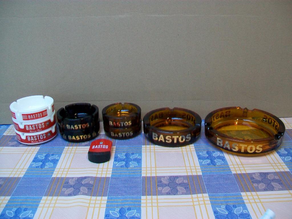 Asbak Bastos - Cendrier - Retro - Vintage - Ashtray, Ophalen of Verzenden, Zo goed als nieuw, Asbak