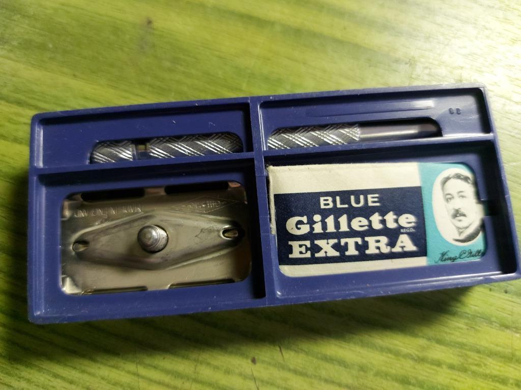 blue gilette, Ophalen of Verzenden, Nieuw, Gehele gezicht, Verzorging