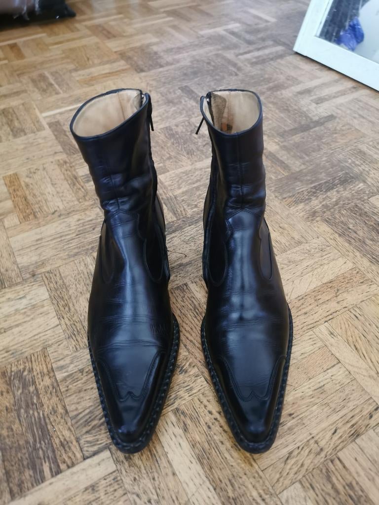 Boots Santiags freelance, Enlèvement ou Envoi, Porté, Noir