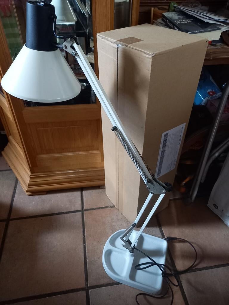 Lampe articulée vintage, Maison & Meubles, Lampes | Lampadaires, Comme neuf, Enlèvement ou Envoi