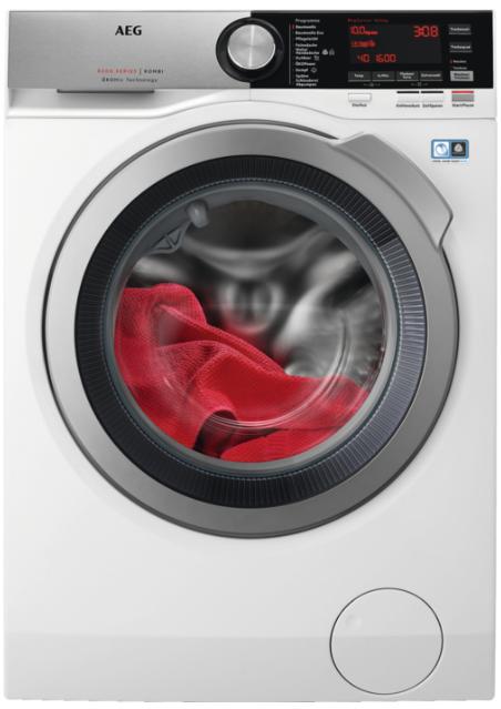 AEG 8000 series - wasmachine - was droog combi, Electroménager, Classe énergétique A ou plus économe, 1600 tours ou plus, Chargeur frontal