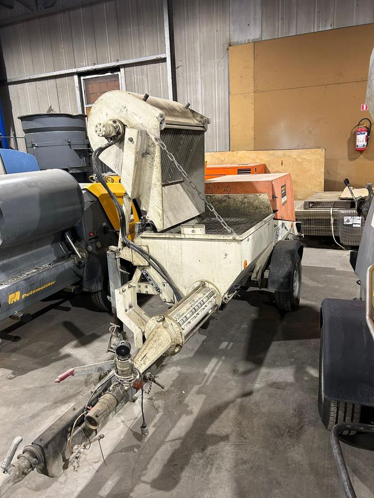 Brinkmann FHS 200 - POMPE À MORTIER/POMPE À CHAPE, Enlèvement, Utilisé