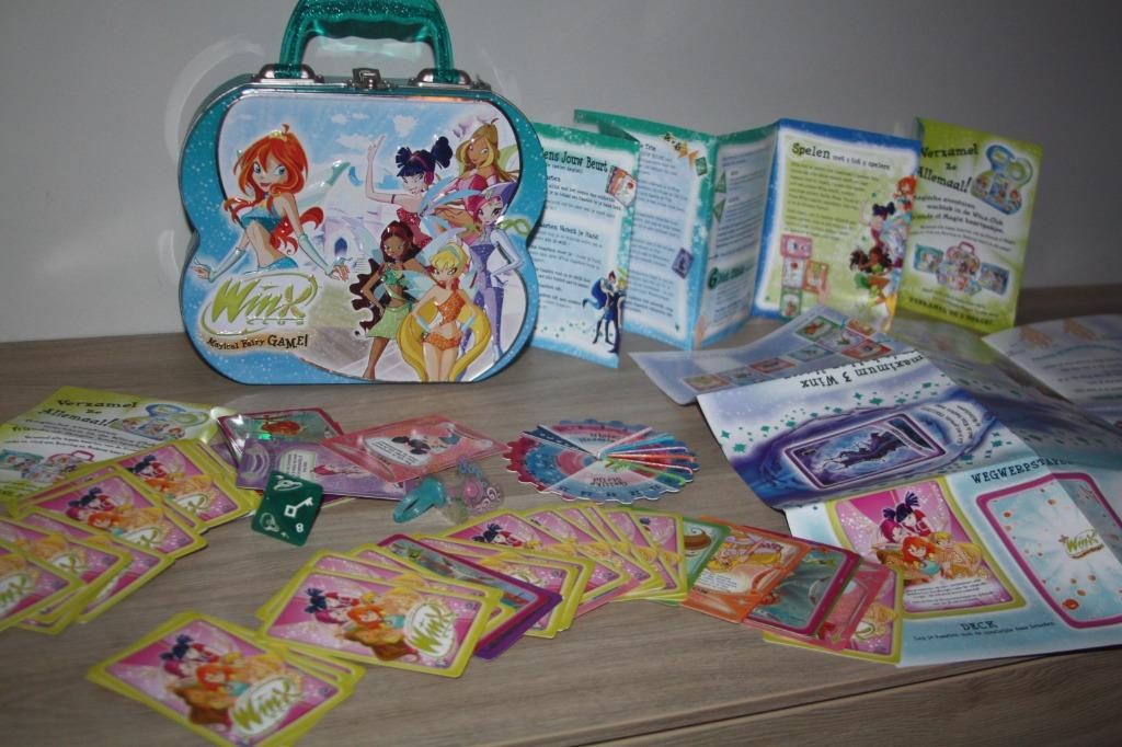 Winx magical Fairy game , compleet in metal case , 2005, Ophalen of Verzenden, Gebruikt