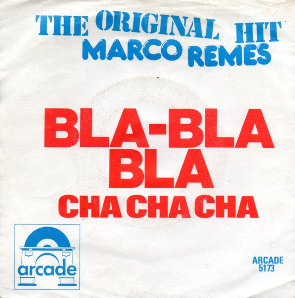 Marco Remes ‎– Bla Bla Bla Cha Cha Cha " Popcorn '', CD & DVD, Vinyles Singles, Enlèvement ou Envoi, Utilisé, Latino et Salsa