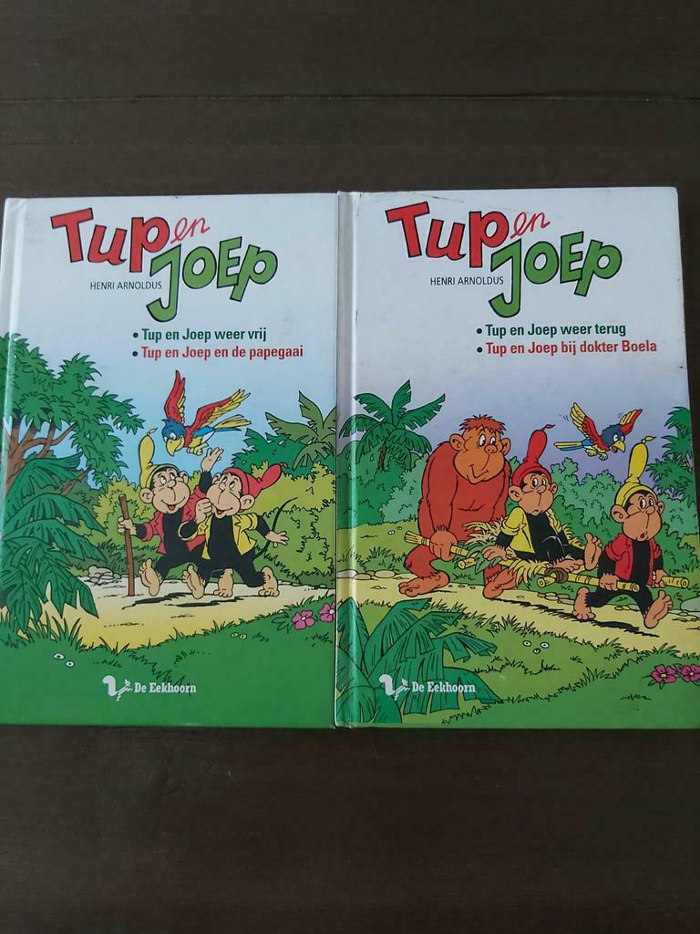 2 Leesboeken - Tup en Joep - Henri Arnoldus, Boeken, Fictie algemeen, Henri Arnoldus, Ophalen of Verzenden, Zo goed als nieuw