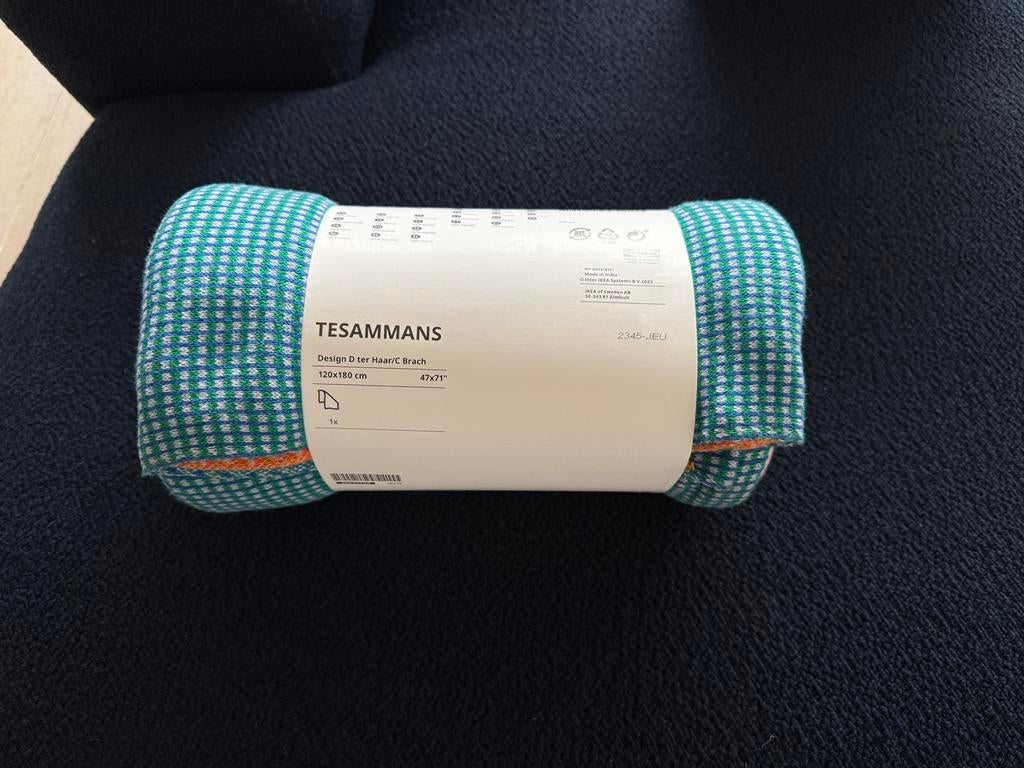 Ikea Tesammans plaid nieuw in verpakking, Enlèvement ou Envoi, Neuf