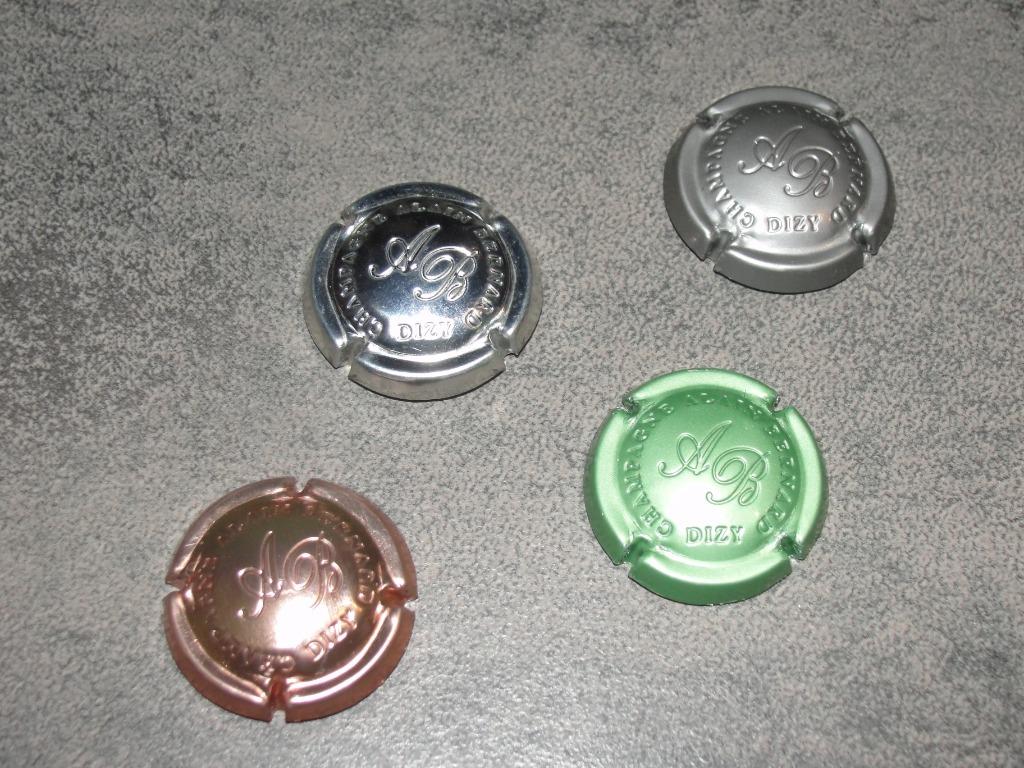 Capsules de Champagne "Alain Bernard Dizy" (4 pièces), Collections, Enlèvement ou Envoi, Neuf
