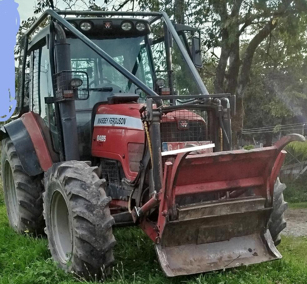 tracteur forestier Massey Ferguson 6465 Dyna-6 , Enlèvement, Véhicule ou Remorque