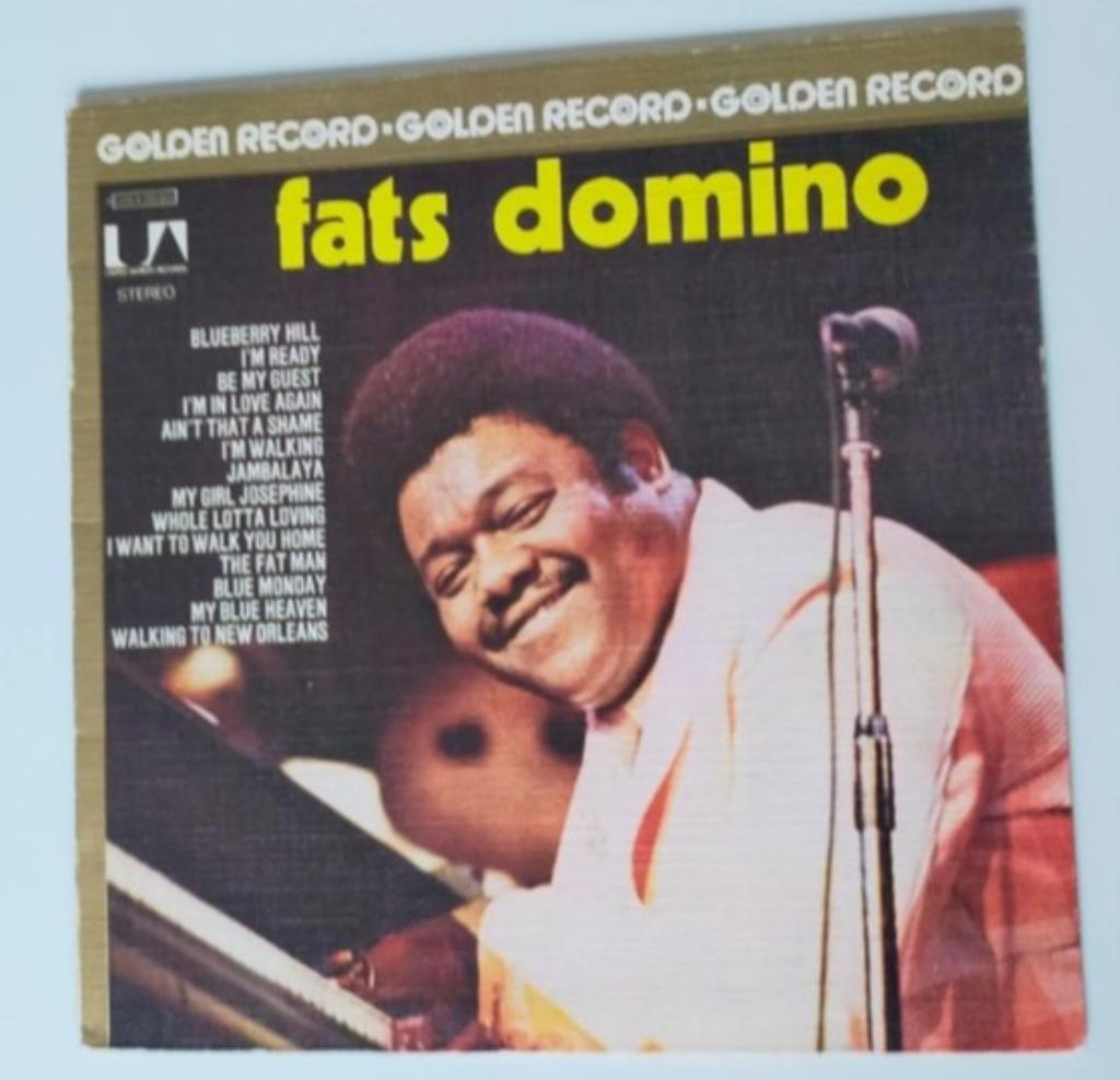 Vinyl LP Fats Domino Golden Record Rock Jazz Blues Soul Pop, Ophalen of Verzenden, 12 inch, Blues