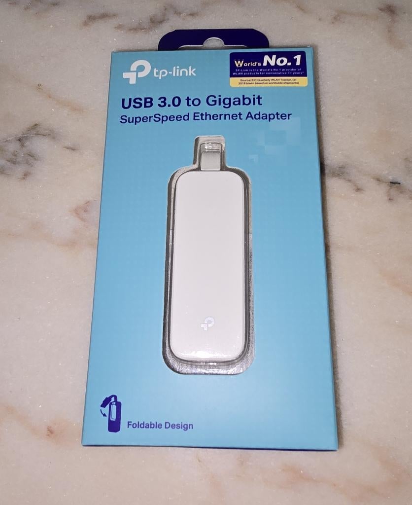 TP-link gigabit ethernet netwerk adapter UE300, Informatique & Logiciels, Pc & Câble réseau, Comme neuf, Enlèvement
