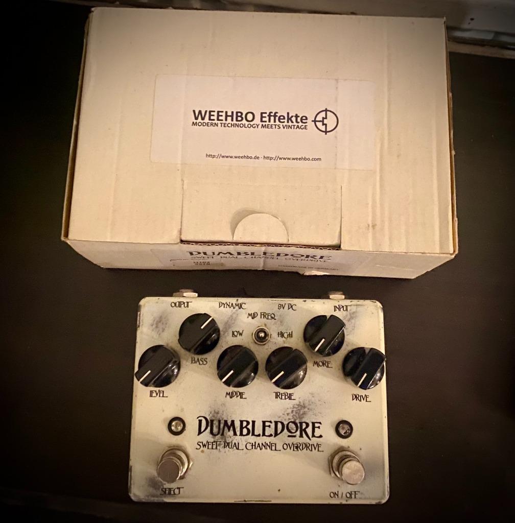 WEEHBO EFFEKTE - DUMBLEDORE, Musique & Instruments, Enlèvement ou Envoi, Comme neuf, Distortion, Overdrive ou Fuzz