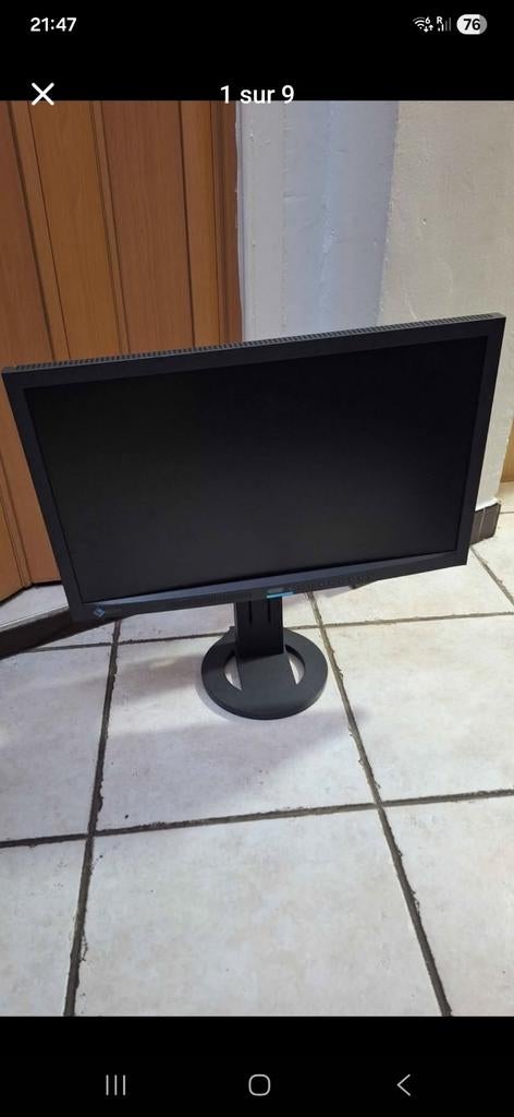 Ecran computer monitor Eizo 23" Flexscan EV2303W, Enlèvement, Inclinable