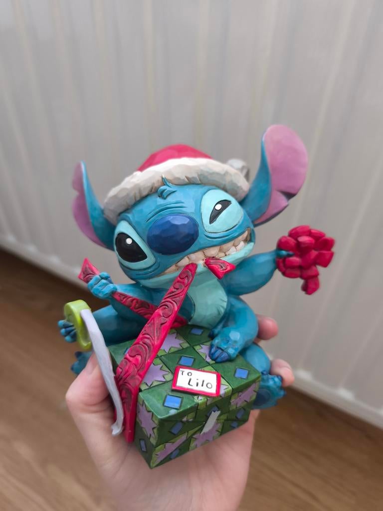 Figurine Disney Jim shore stitch noel, Enlèvement ou Envoi