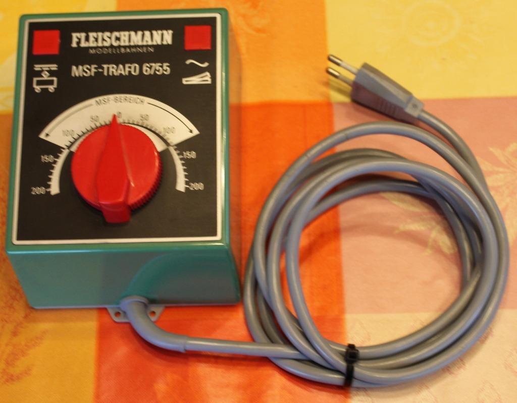 Fleischmann HO N 6755 - MSF - Instelbare transformator, Transformator of Voeding, Gebruikt, Gelijkstroom, Fleischmann