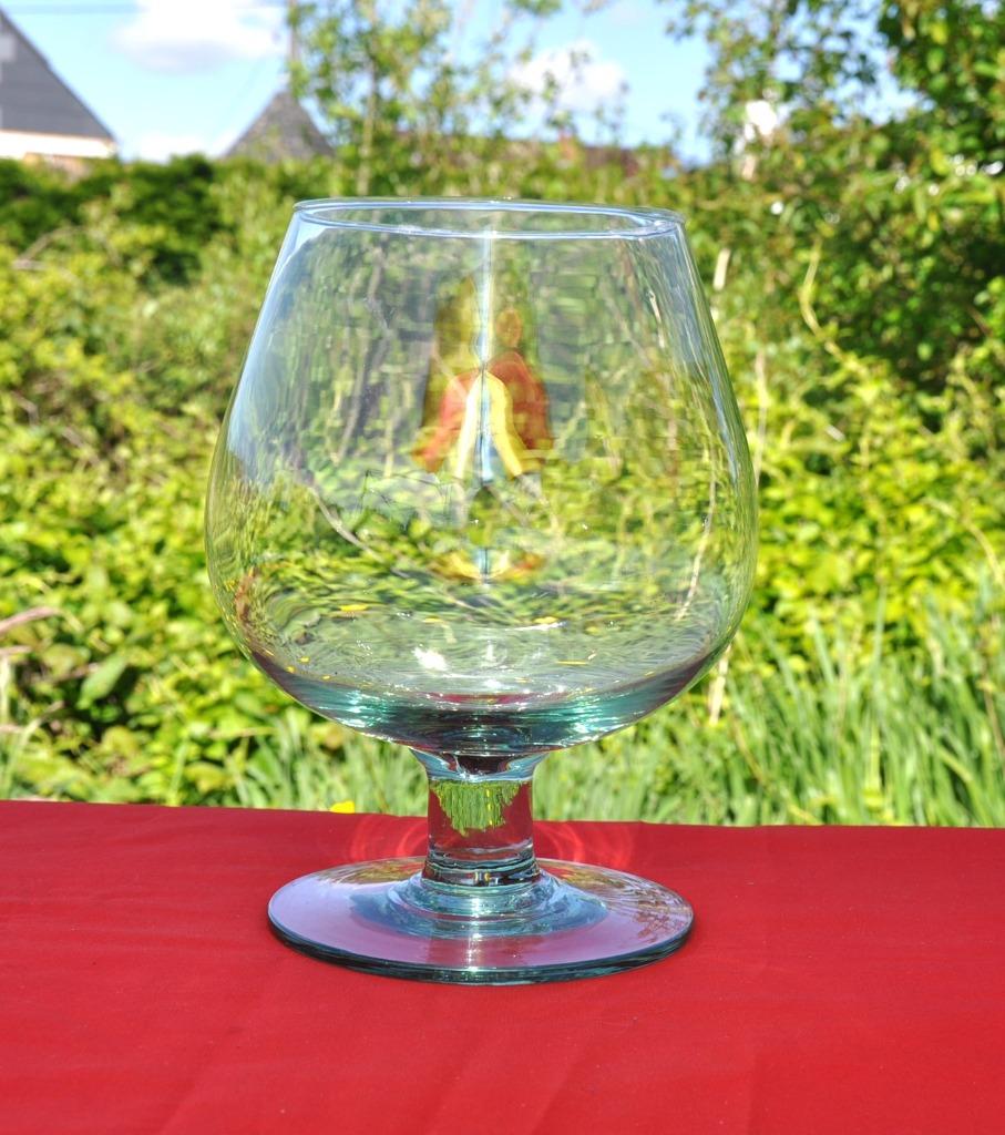 grand verre decoratif forme cognac, Enlèvement ou Envoi